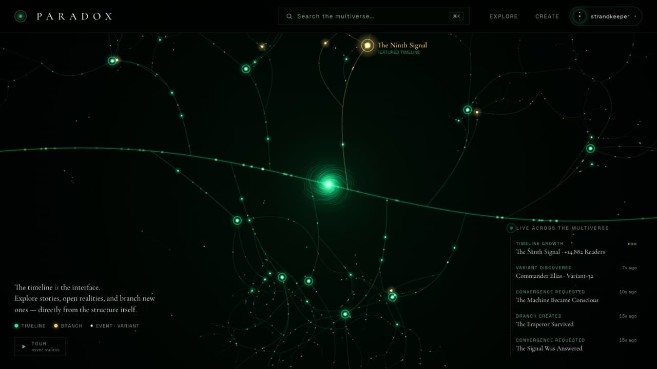 Paradox — the app